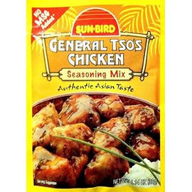 Sun-Bird GENERAL TSO's CHICKEN Asian Seasoning Mix 1.14oz (Pack of 2)