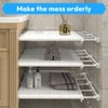 Adjustable Shelves for Cupboard, Expandable Cupboard Shelf Tension Rod, Adjustable