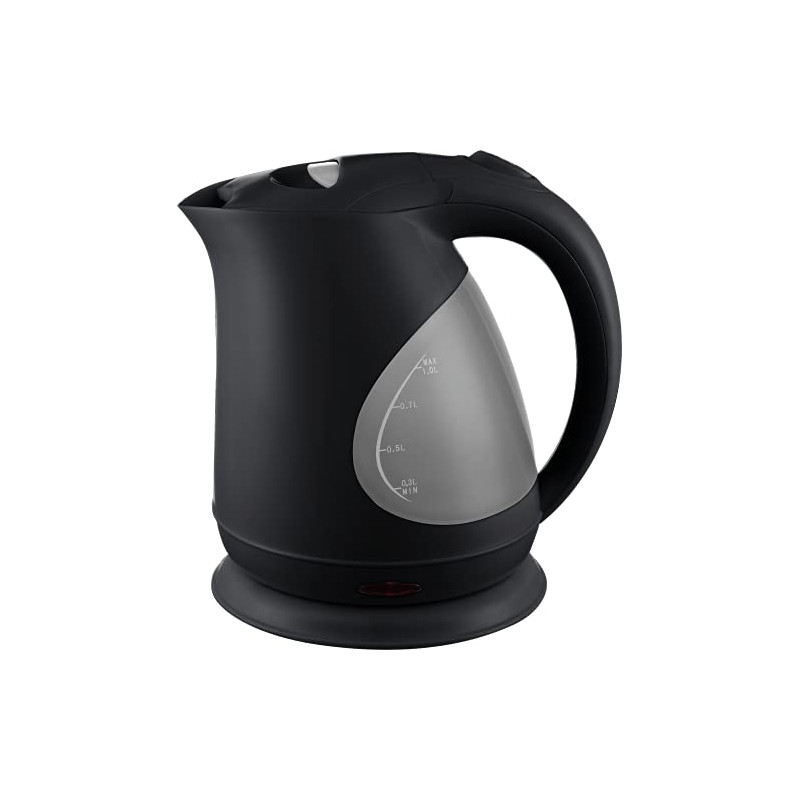 Corby Lancaster 1L Black Kettle - EU Plug