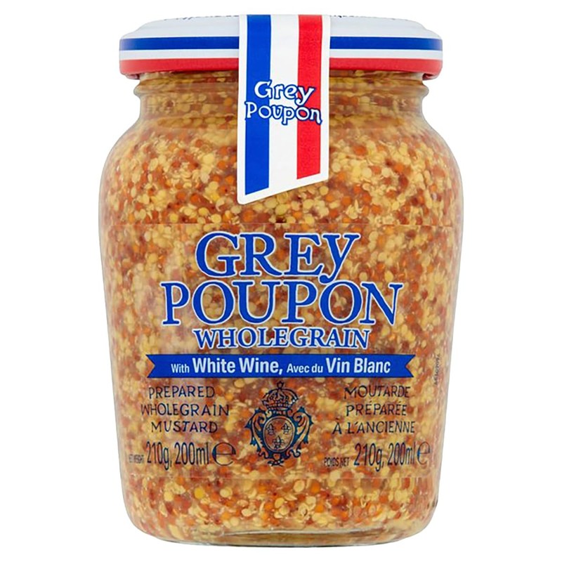 Wholegrain Mustard Bundle with Grey Poupon Wholegrain Mustard 210g -