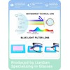 LianSan 2Pack Progressive Multifocus Reading Glasses - for Men Women,No-Line