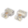 2 Pcs Battery Terminal Connectors 0/2/4/6/8AWG with Shims Protector Cover