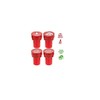 4 Piece Elf Set with Assorted Stamp Designs