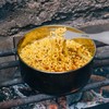 Tibest 2 in 1 Titanium Spoon and Fork Combo Backpacking