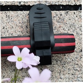 Hohopeti 2Pcs Adjustable Rubber Clamp Grip for Mounting Equipment Quick Release Pole Clamps for Outdoor Use Secure Fastening for Vehicle Racks and Accessories