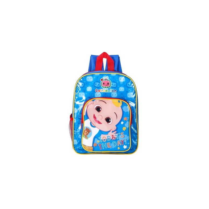 Children's Character CoComelon Backpack with front pocket Kids Boys Deluxe