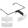Eyeglasses Magnifier LED Light Hands Free Magnifying Glass for Watch