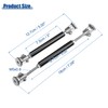 X AUTOHAUX 3"-5" 75mm Car Front Bumper Lip Splitter Strut