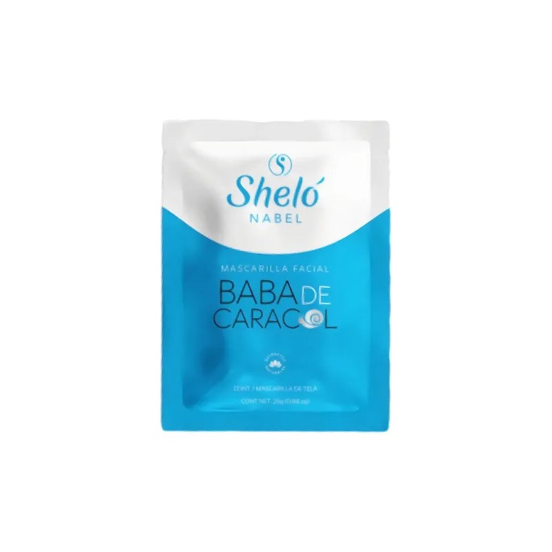 Mascarilla Facial Baba De Caracol Shelo Nabel 25grs 5 Piezas
