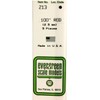 Evergreen 70EG213 Scale Model Plastic Rod, Rod, Diameter 0.1 inches