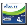 Vida IT NEW 4GB HIGH SPEED 200x 30MB/s CF Compact