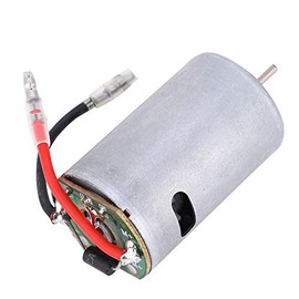 Tbest Brush Motor, Metal 550 Carbon Brush Motor 1:14 Scale 4-Wheel Drive Remote Control Speed Change Motor RC Cars Replacement Upgrade Parts for WLtoys 144001 1/14 Alloy RC Car (Metal)
