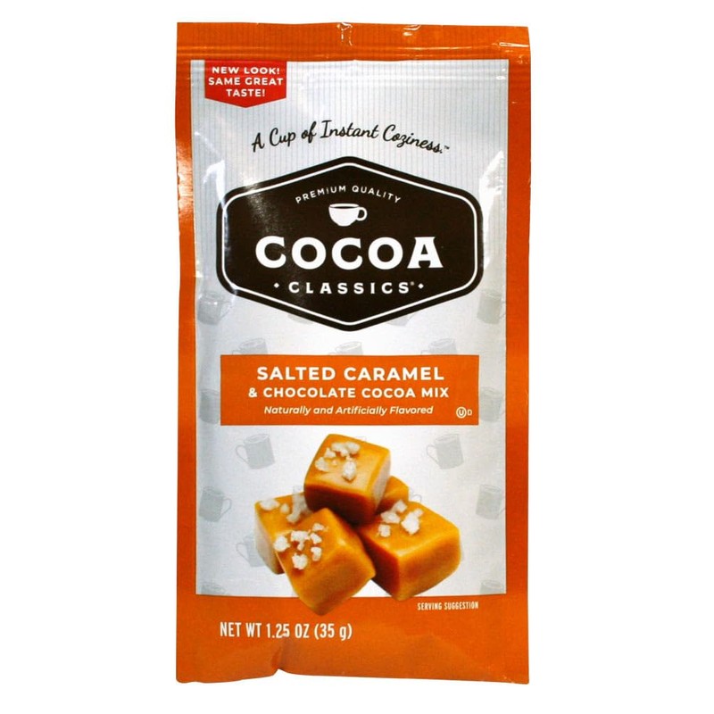 New Cocoa Classics - Salted Caramel & Chocolate Cocoa Mix/Single