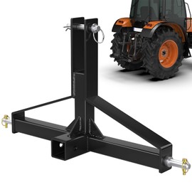 Sulythw 3 Point Hitch 2” Receiver Quick Hitch Compatible, Tractor Mover Drawbar Hitch, 3 Pt Quick Hitch Farm Equipment and Subcompact Trailer Hitch for Tractor Standard Category 1