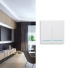 Wireless Light Switch Smart Remote Control Switch Wall Switch 433MHz