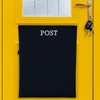Post Catcher Bag for Mail Slots, Letter Boxes [Black] No
