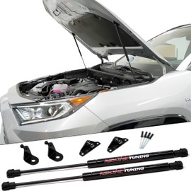 Redline Tuning 21-27017-02 Hood QuickLIFT Plus System Compatible with Toyota RAV4 & Venza 2019-2025 (All Black Components)