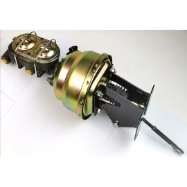 espeedpro21 FITS 1974-1986 Jeep CJ Power Brake Booster Assembly 8" Dual Diaphragm Master Kit