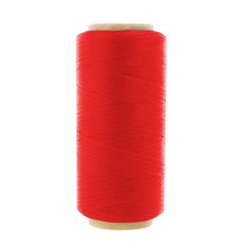 Mandala Crafts Red Artificial Sinew Thread Waxed String for Basket Weaving Supplies - 120 Yds Sinew String Sinue Wax Thread for Tie Dye Supplies Dream Catcher Supplies