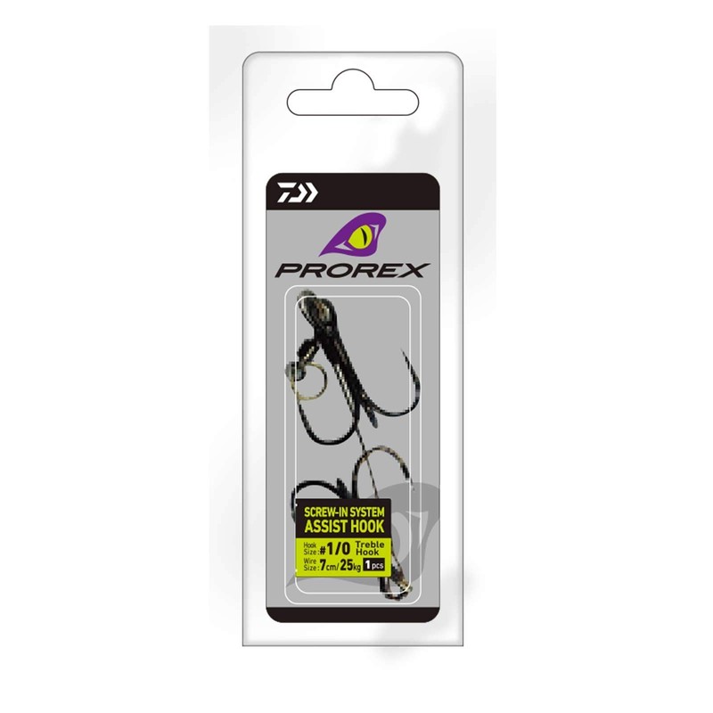 DAIWA PROREX SCREW-IN ASSIST HOOK #1/0