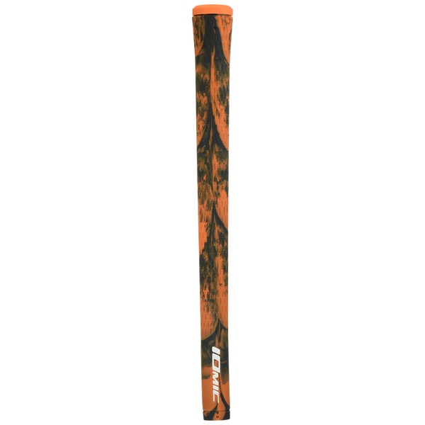 IOMIC Grip Art Grip Sticky Black Army 1.8 Wood & Iron Grip (M60 No Backline) Sticky Black Army 1.8 Army Orange