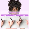 2 Packs Afro Kinky Bulk Human Hair 20 Inch 50g/Pack