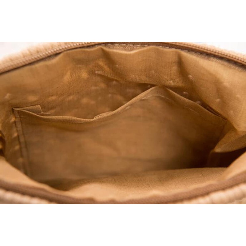 Hsthe Sea Strohtasche Umhängetasche Damen Retro Klein Stroh Crossbody Tasche