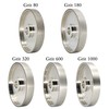 CAQUXIL CBN Grinding Wheel 6" Dia x 1" Wide, 1