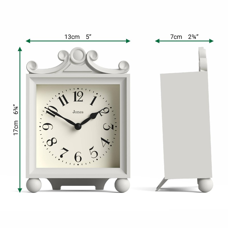 Jones Clocks® Parlour mantel clock | Classic carriage clock |