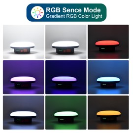 10000mAh Rechargeable 3000LM Tent Light Camping Light, 6500K 24Hours Long Play Time , Outdoor Night Market Light Night Fishing Lantern Emergency Lights for Hurricane Tsunami disasters (Colorful)