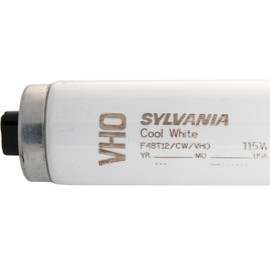 60W T12 HO 4' LINEAR FLUORESCENT RECESSED DOUBLE CONTACT RDC R17D 4200K COOL WHITE 60CRI 800MA 4050LM 12,000HRS 48" MOL 1.59"DIA