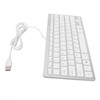 USB Wired Keyboard 78 Keys Ultra Thin Mini Portable Anti