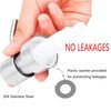 Soap Dispenser Lids Stainless Steel Lotion Dispenser Pumps Head Replacement