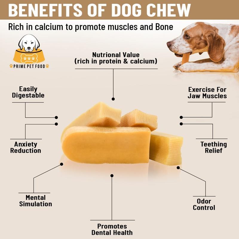 Prime Pet Food Yak Cheese Himalayan Dog Chews for Aggressive