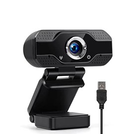 Yoidesu 1080P Full HD Webcam Computadora Cámara Cámara USB de Escritorio Cámara de Clase en línea con micrófono para Video Llamadas en