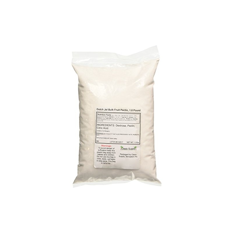 Dutch Jel Bulk Fruit Pectin, 1.8 Pound