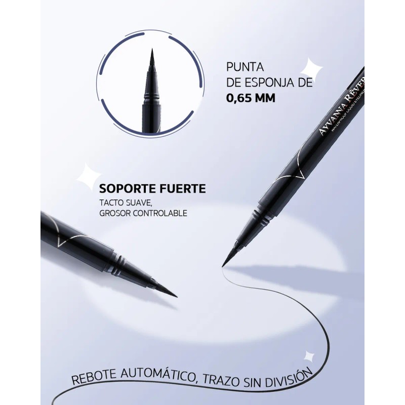 Delineador Para Ojos Ayvanna Rever Líquido Mate Natural