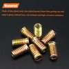 5/16-18 Threaded Inserts, Wood Inserts, Steel Threaded Inserts for Wood