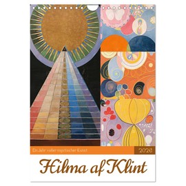 Hilma af Klint - Ein Jahr voller mystischer Kunst (Wandkalender 2026 DIN A4 hoch), CALVENDO Monatskalender