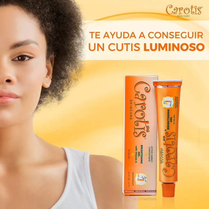 Crema blanqueadora Aclarante Facial y Corporal Carotis con Vitamina C