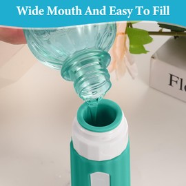 LofyJoy - Botellas de viaje de silicona reutilizables para artículos de cambiador aprobadas por la TSA, botellas de tamaño de viaje a prueba de fugas, recipientes de viaje recargables para champú, acondicionador, mini botellas, artículos esenciales de vi