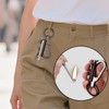 Metal Keychain Lighter With Multifunctional Bottle Opener, Permanent Match Infinity