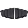 Acdeyaca Rear Side Window Louvers Compatible with Subaru WRX STi