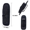 LINXGR Flashlight Holster with 360° Rotating Clip Tactical Flashlight Holder