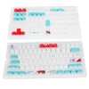 110 Keycap Puller Universal Ergonomic Oil Resistance Keyboard Keycaps for