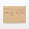 Muji MJ-FH2 44913314 Folding Helmet, White, Width 11.2 x Depth