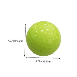 SUPVOX 6pcs Golf Training Balls Bulk Balls Light Absorption for Golf Practice