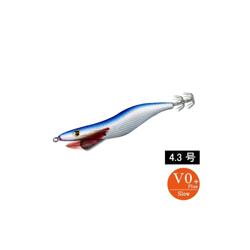 Egi Sharp α 4.3 V0 (22g) Real Bait Blue