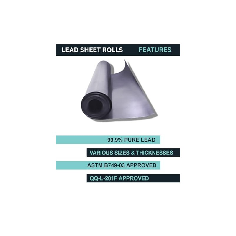 Lead Sheet - Lead Sheeting - Sheet Lead Rolls -
