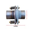 SUISFLXGRO Exhaust Spring Joints Made Of 409L Stainless, Exhaust Flex